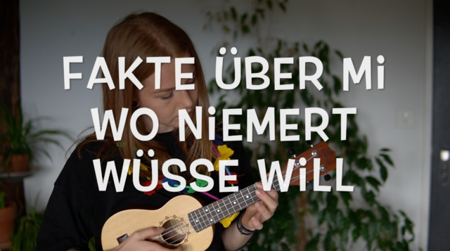 Fakte über mi wo eigentlich niemert wüsse will.. Fakte über mi wo eigentlich niemert wüsse will..